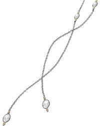 Lagos Luna Sterling Silver Lariat Necklace