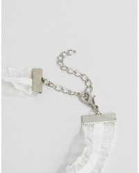 Asos Mini Ruffle Choker Necklace