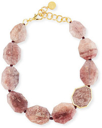Nest Jewelry Mulberry Quartz Statet Necklace
