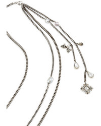 Alexander McQueen Thin Chain Sautoir Necklace