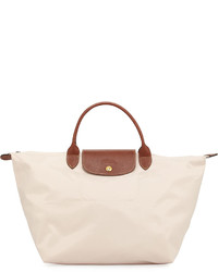 Longchamp Le Pliage Medium Tote Bag Cream