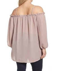 Glamorous Plus Size Off The Shoulder Top