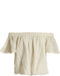 Velvet by Graham & Spencer X Kirsty Hume Begonia Cotton Gauze Top