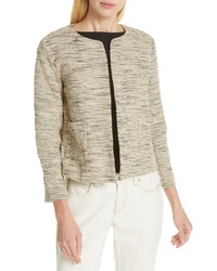 Eileen Fisher Woven Cotton Jacket
