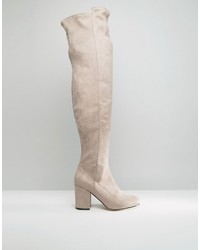 Asos Kew Wide Fit Over The Knee Boots