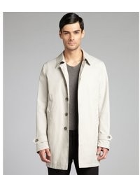 Herno Beige Water Resistant Cotton Blend Trench