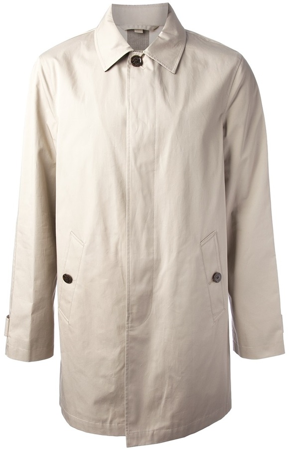 Burberry Brit Single Breasted Trench Coat, $812  | Lookastic