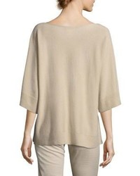 Lafayette 148 New York Relaxed Oversized Cashmere Sweater