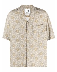 President’S Paisley Print Short Sleeve Shirt