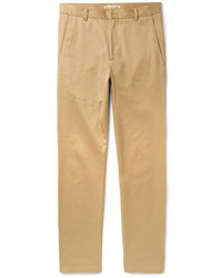Acne Studios Alfred Slim Fit Cotton Blend Twill Trousers
