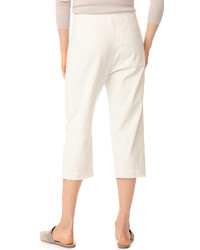 James Perse Cropped Work Pants