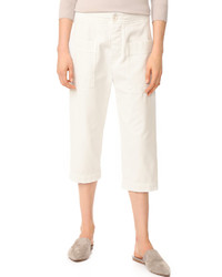 James Perse Cropped Work Pants