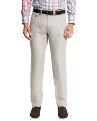 Peter Millar Linen Five Pocket Pant