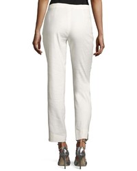 Nic+Zoe Luxe Cropped Linen Pants Petite