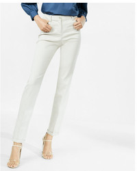 Express Mid Rise Straight Chino Pant