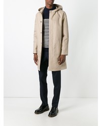 A.P.C. Hooded Parka Nude Neutrals