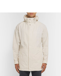 Norse Projects Lindisfarne Cotton Blend Hooded Parka