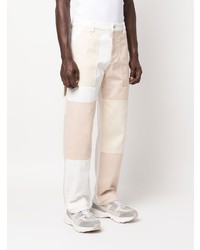 Axel Arigato Patchwork Design Wide Leg Jeans