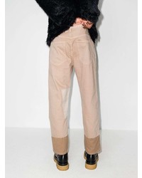 Helmut Lang Patchwork Tapered Jeans