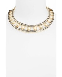 Beige Pearl Necklace