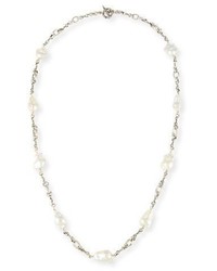 Stephen Dweck Baroque Pearl Necklace 37