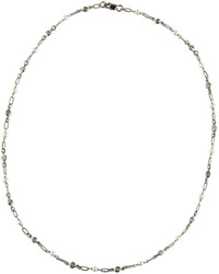 Jude Frances Judefrances Jewelry 18k Freshwater Pearl Diamond Necklace