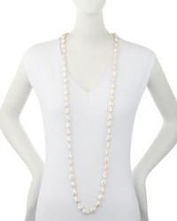 Stephen Dweck Long Baroque Pearl Necklace 52