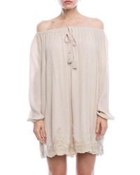 Mono B Peasant Dress