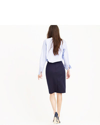 J.Crew Tall Pencil Skirt In Stretch Cotton