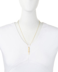 House Of Harlow Rift Valley Drop Pendant Necklace Ivory