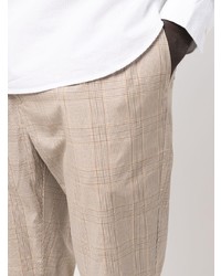 Dondup Check Print Chino Trousers