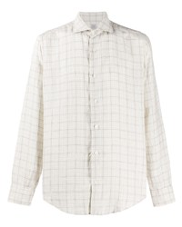 Eleventy Checked Tailored Shirt