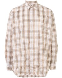 Martine Rose Althea Oversized Checked Shirt