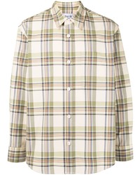 Solid Homme Check Pattern Shirt