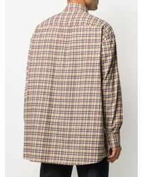 Gucci Chick Patch Checked Shirt