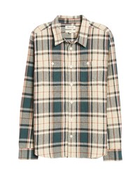 Madewell Easy Plaid Twill Button Up Shirt