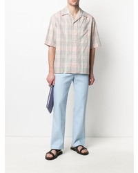 Lemaire Checked Cotton Shirt