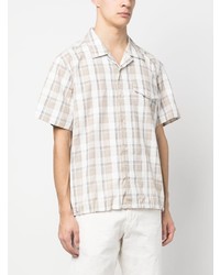 Eleventy Plaid Cotton Shirt