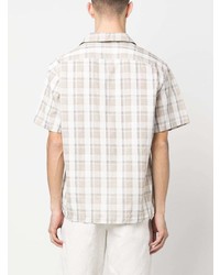 Eleventy Plaid Cotton Shirt