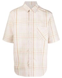 A Kind Of Guise Short Sleeved Checked Shirt