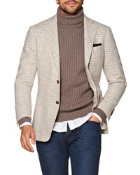 Suitsupply Havana Slim Fit Plaid Wool Sport Coat