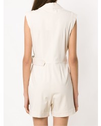 Egrey Romper With Knot Detail