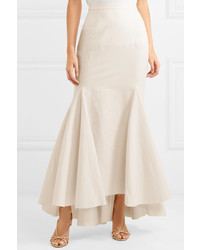Brock Collection Ruffled Cotton And Maxi Skirt