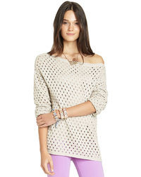 BCBGeneration Perforated Sweater