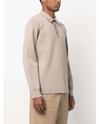 Norse Projects Button Placket Long Sleeved Polo Shirt