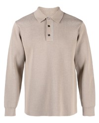 Norse Projects Button Placket Long Sleeved Polo Shirt