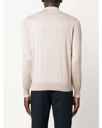 Brunello Cucinelli Knitted Long Sleeve Polo Shirt