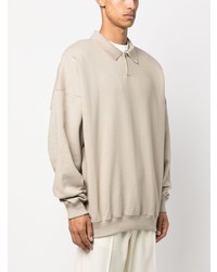 Fear Of God Long Sleeve Cotton Polo Shirt