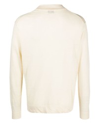 Ballantyne Long Sleeve Linen Polo Shirt