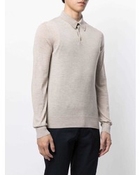 Dolce & Gabbana Long Sleeve Polo Shirt